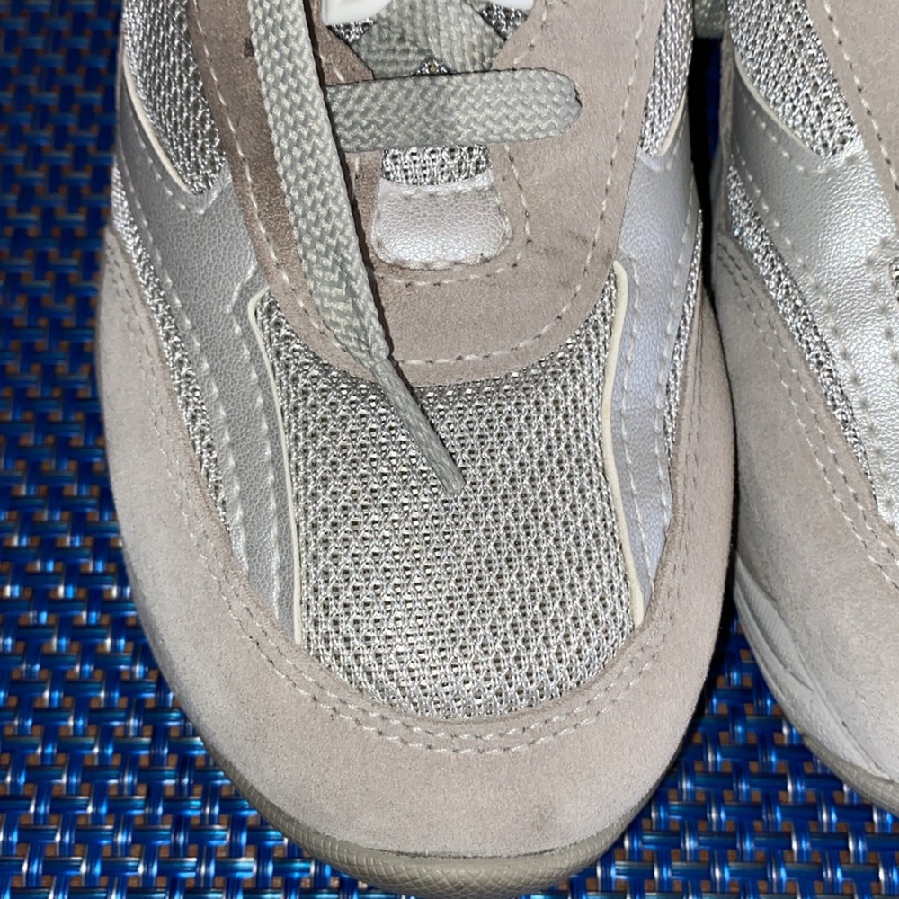 SAS Tour Mesh - Lace Up Sneaker, size 7M, gently used, gray/silver - Picture 3 of 8